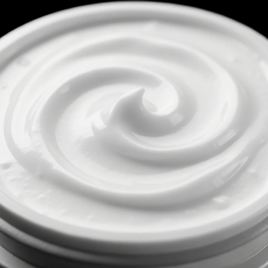 Texture of premium moisturizing cream